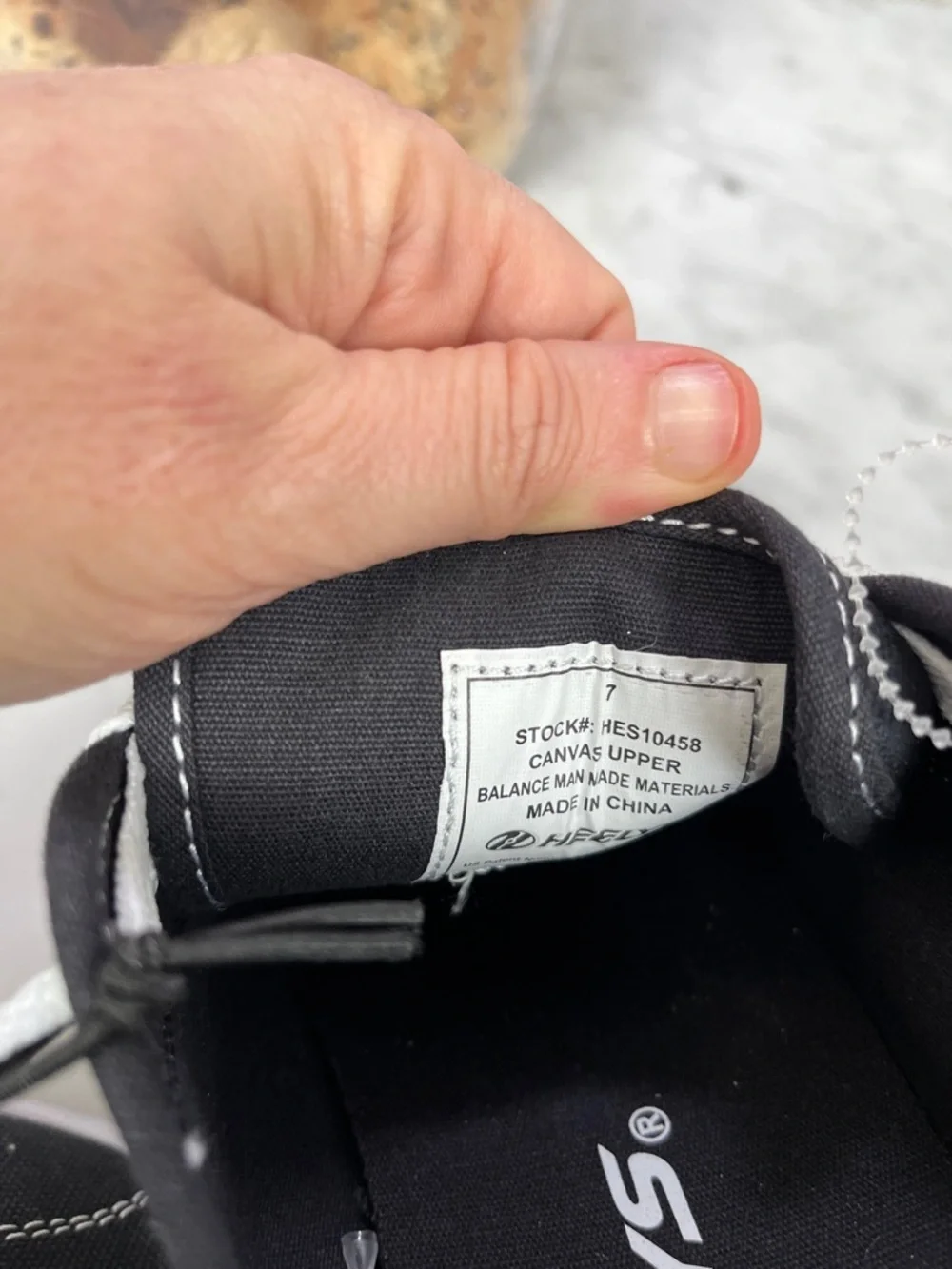 Heelys Black and White Canvas Lace-Up Sneakers - Picture 4 of 5